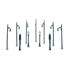 Woodland Scenics D248 HO Street & Traffic Lights Train Scenery