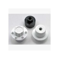 DE Racing Hub Nutz (2) (Proline Slash Front) White