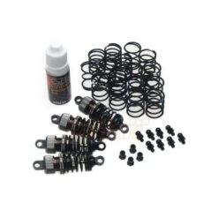 Yeah Racing DSG-0050GM Shock-Gear 50mm Damper Set GunMetal 1/10 RC Touring Car