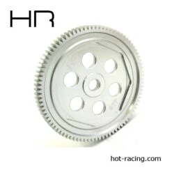 Hot Racing HRASCT887H Hard Anodized Aluminum 87T 48P Spur Gear SC10 B4 T4