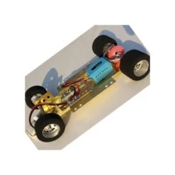 H&R Racing HRCH01 Adjustable 1/24 Chassis Foam Tires Slot Car