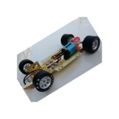 H&R Racing HRCH06 1/24 Chassis Slot Car Nascar Wheels 26k RPM Motor