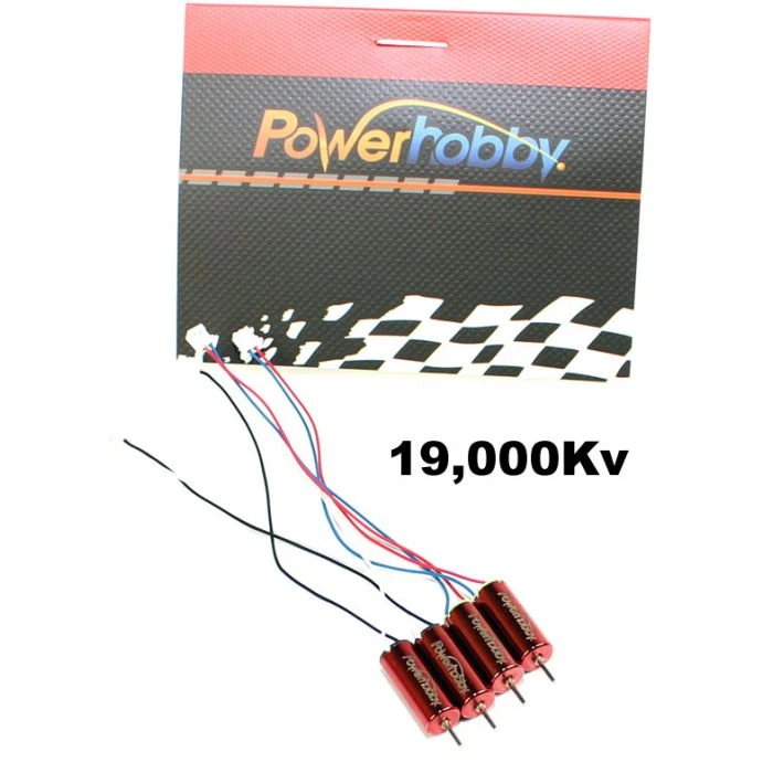 Powerhobby RX0615-19 19000kv Micro Brushed Motor Set RED 3 Powerhobby RX0615-19 19000kv Micro Brushed Motor Set RED