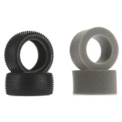 JConcepts 3136-010 1/10th Carpet And Astro Rear Buggy Tires/Foam Inserts