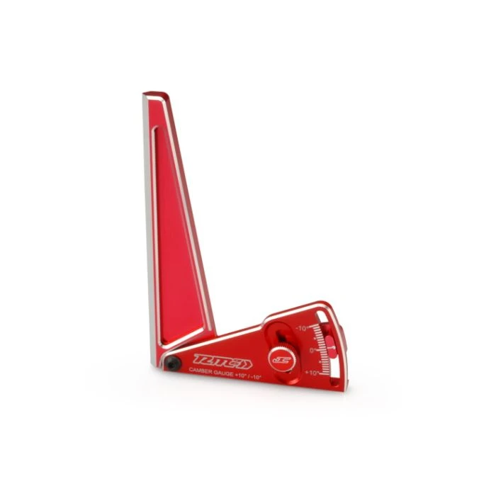 JConcepts 8128 RM2 Aluminum Camber Gauge 120mm Red 1/8th Buggy Truck 4 JConcepts 8128 RM2 Aluminum Camber Gauge 120mm Red 1/8th Buggy Truck - Image 2