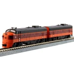 Kato 106-0430 N Milwaukee Road FP7A + F7B 2-Locomotive Set #95A + #95B Hiawatha