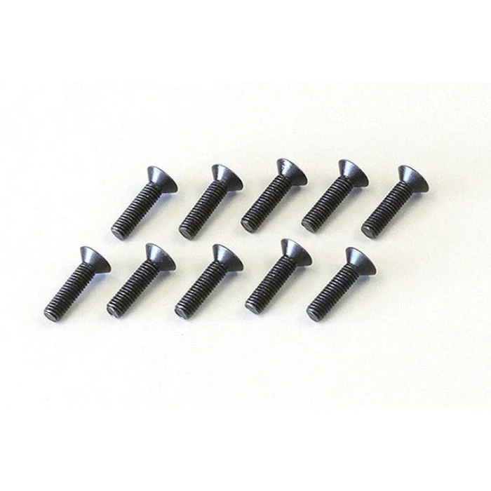 Kyosho 1-S33012H Flat Head Screw (Hex/M3x12/10pieces) 3 Kyosho 1-S33012H Flat Head Screw (Hex/M3x12/10pieces)