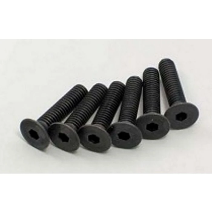 Kyosho 1-S34018H Flat Head Screw (Hex/M4x18/6pieces) 3 Kyosho 1-S34018H Flat Head Screw (Hex/M4x18/6pieces)