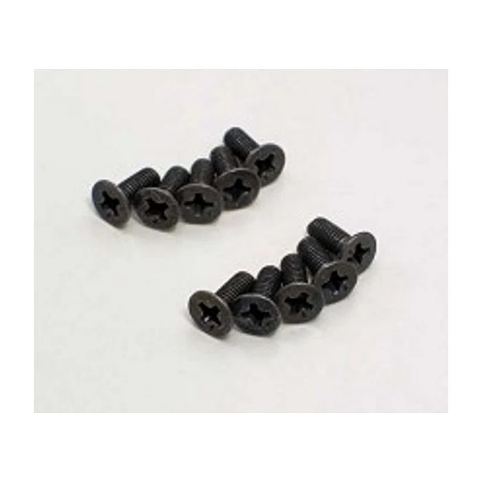 Kyosho 1-S33008 Flat Head Screw (M3x8 /10pieces) 3 Kyosho 1-S33008 Flat Head Screw (M3x8 /10pieces)