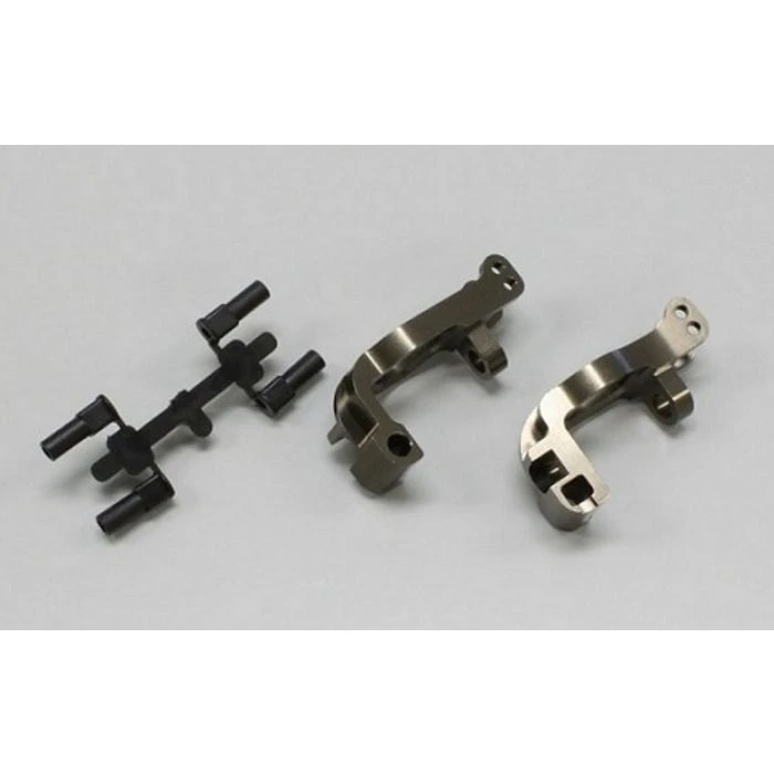 Kyosho IFW412 Aluminum Front Hub Carrier Set Gunmetal Inferno MP9 Inferno MP9e 3 Kyosho IFW412 Aluminum Front Hub Carrier Set Gunmetal Inferno MP9 Inferno MP9e