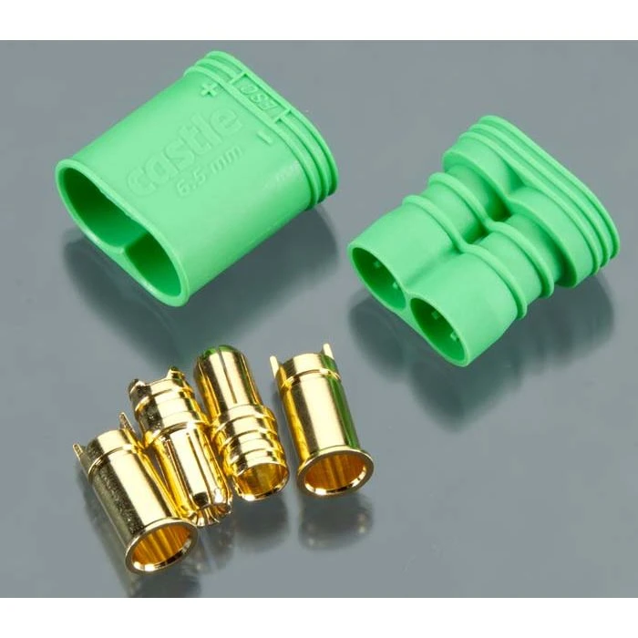 Castle Creations 6.5mm Polarized Bullet Connector 011-0053-00 3 Castle Creations 6.5mm Polarized Bullet Connector 011-0053-00