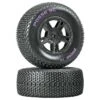 Duratrax DTXC3697 Posse SC C2 Mounted Rear Tires / Wheels (2) Associated SC10 -Model Toys Shop ldtxc369736977777