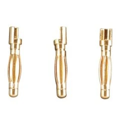 Great Planes Gold Plate Bullet Connector Male 2mm (3) GPMM3110