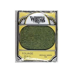 Woodland Scenics F52 N/HO Foliage Medium Green Train Scenery