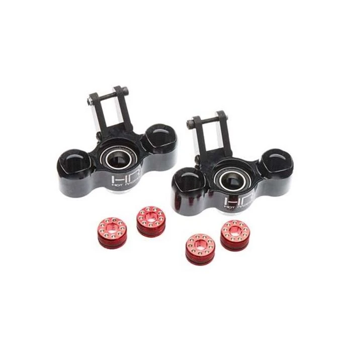 Hot Racing NRO21M01 Aluminum Axle Carriers Heavy Duty Bearings Black Arrma Nero 3 Hot Racing NRO21M01 Aluminum Axle Carriers Heavy Duty Bearings Black Arrma Nero