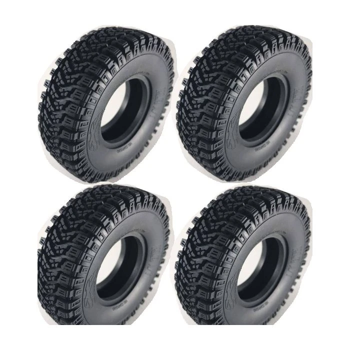 Ottsix Voodoo KLR AT 4.19 1.9" Rock Crawler Tires (4) No Foam Red 3 Ottsix Voodoo KLR AT 4.19 1.9" Rock Crawler Tires (4) No Foam Red