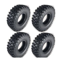 Ottsix Voodoo KLR MT-X 4.19 1.9" Rock Crawler Tires (4) No Foam Red