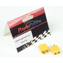 Powerhobby Male & Female XT60 Plug / Connectoers Set