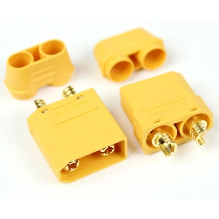 Powerhobby Male + Female XT90 Plug / Connector Set 4 Powerhobby Male + Female XT90 Plug / Connector Set - Image 2