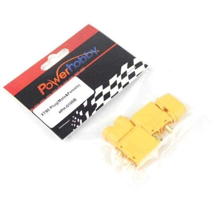 Powerhobby Male + Female XT90 Plug / Connector Set 5 Powerhobby Male + Female XT90 Plug / Connector Set - Image 3