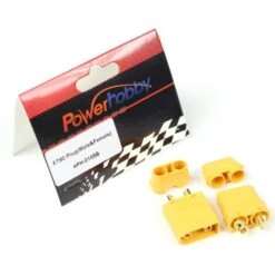 Powerhobby Male + Female XT90 Plug / Connector Set