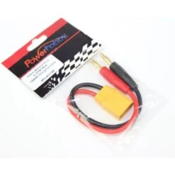 PowerHobby 4mm Banana Plug To XT90 Male 12AWG Charging Cable Charge Lead -Model Toys Shop ph 40112b 2