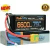 PowerHobby 4S 14.8V 6600mAh 75C-150C Lipo Battery Pack XT90 Plug 4-Cell