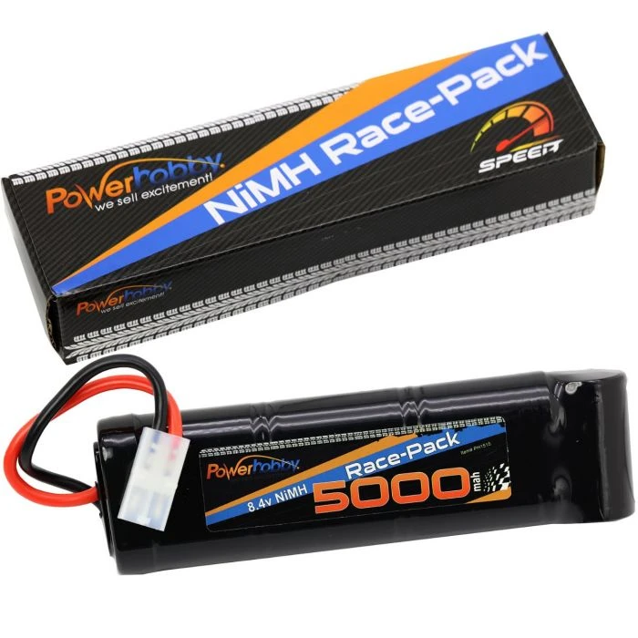 Powerhobby 8.4V 7-Cell 5000mah Nimh Flat Battery Pack W Tamiya Plug 3 Powerhobby 8.4V 7-Cell 5000mah Nimh Flat Battery Pack W Tamiya Plug