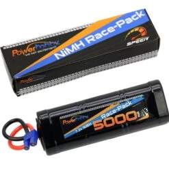 Powerhobby 7.2V 6-Cell 5000mah Nimh Flat Battery Pack W EC3 Plug