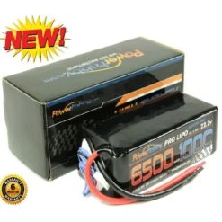 Powerhobby 6S 22.2V 6500mAh 100C Lipo Battery Soft Case 6-Cell -Model Toys Shop ph6s5200mah100cnoplug 1