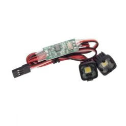 PowerHobby RC LED Lights Headlights Spotlight W/ Controller For 1/10 1/8 -Model Toys Shop phlight 002 2