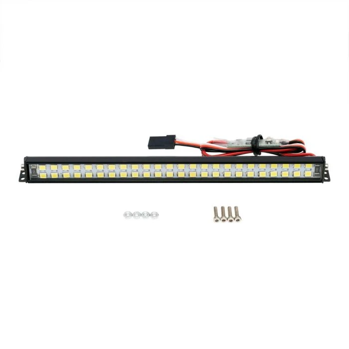 PowerHobby 147MM RC Double Row 48 LED Lightbar W/Controller For 1/10 1/8 4 PowerHobby 147MM RC Double Row 48 LED Lightbar W/Controller For 1/10 1/8 - Image 2