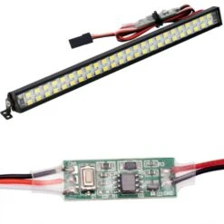 PowerHobby 147MM RC Double Row 48 LED Lightbar W/Controller For 1/10 1/8