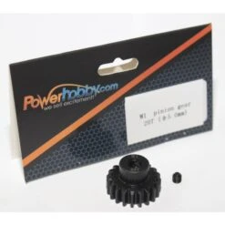PowerHobby Mod 1 20T Harden Steel Pinion Gear 5MM Bore M1 20 Tooth -Model Toys Shop phm120t5mm 1