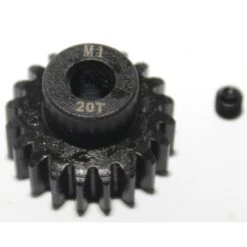 PowerHobby Mod 1 20T Harden Steel Pinion Gear 5MM Bore M1 20 Tooth