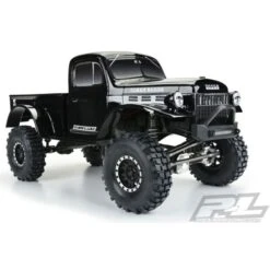 Pro-Line 3499-18 1946 Dodge Power Wagon Black Body 12.3 Wheelbase Crawlers -Model Toys Shop pro3499 18 02