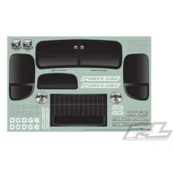 Pro-Line 3499-18 1946 Dodge Power Wagon Black Body 12.3 Wheelbase Crawlers -Model Toys Shop pro3499 18 04