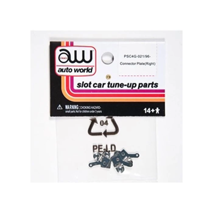 Auto World 4Gear Chassis Tuneup Parts Connector Plate (Right) Ho Slot Car 3 Auto World 4Gear Chassis Tuneup Parts Connector Plate (Right) Ho Slot Car