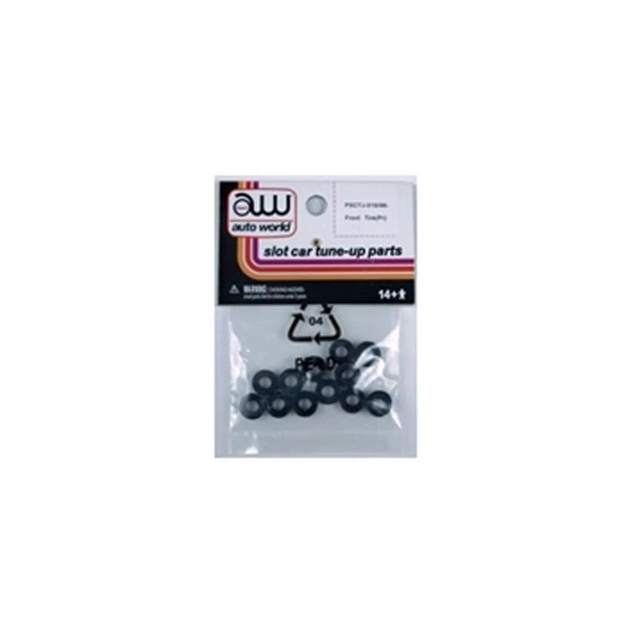 Auto World Thunderjet Chassis Tjet Parts Front Tires 12pc HO Slot Car 4 Auto World Thunderjet Chassis Tjet Parts Front Tires 12pc HO Slot Car - Image 2