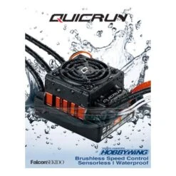Hobbywing QuicRun WP-10BL60 Water Dust Proof 1/10 Car Truck Buggy Brushless ESC