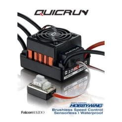 Hobbywing QuicRun WP-10BL60 Water Dust Proof 1/10 Car Truck Buggy Brushless ESC 7 Hobbywing QuicRun WP-10BL60 Water Dust Proof 1/10 Car Truck Buggy Brushless ESC -Model Toys Shop qr10b large