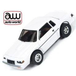 Autoworld Xtraction 1987 Buick Grand National White Slot Car Ho AFX AW SC323
