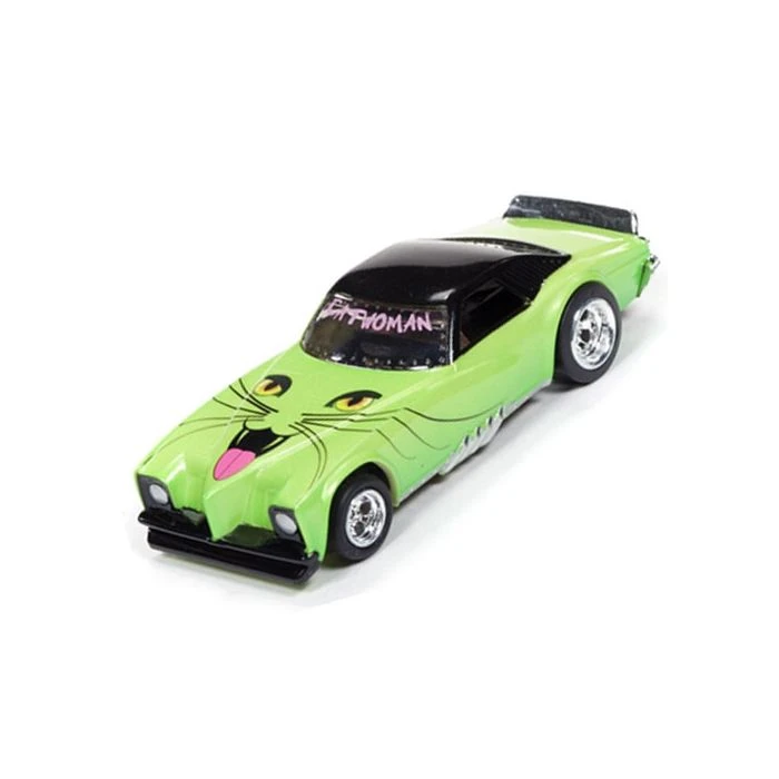 Autoworld Pontiac Grand Am Funny Car Catwoman 4Gear R15 HO Slot AFX AW SC295 3 Autoworld Pontiac Grand Am Funny Car Catwoman 4Gear R15 HO Slot AFX AW SC295