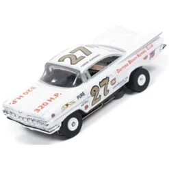 Autoworld ThunderJet R17 Junior Johnson Chevy Biscayne Tjet HO Slot Car SC311 AW