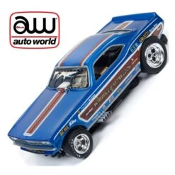 Auto World Legend Quarter Mile Plymouth Cuda Whipple McCulloch HO Slot Car AFX