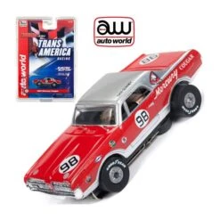 Auto World Mercury Cougar Dan Gurney Thunderjet AFX Ho Slot Car SC338