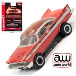 Auto World Thunderjet Plymouth Fury Christine Dirty AFX HO Slot Car SC358
