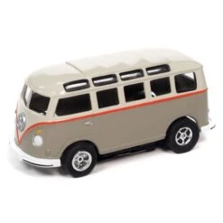 Auto World Xtraction R34 Volkswagen Samba Bus Tan For AFX HO Scale Slot Car SC368 -Model Toys Shop sc368samba tan 1