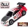 Auto World Mitsubishi Eclipse White Xtraction Import Heat For AFX HO Scale Slot Car SC378