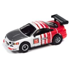 Auto World Mitsubishi Eclipse White Xtraction Import Heat For AFX HO Scale Slot Car SC378 -Model Toys Shop sc378eclipse white 3